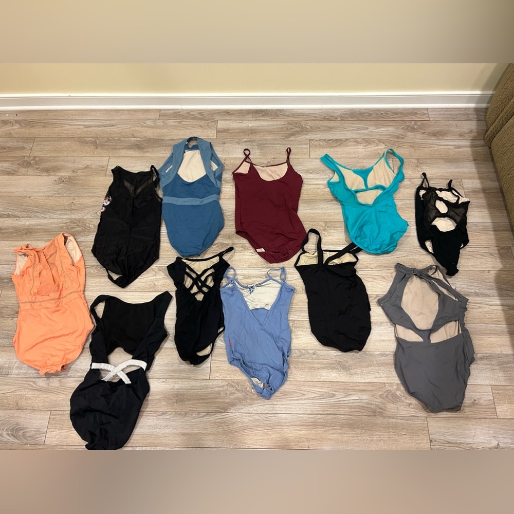 Dance Leotards - sizing below, message me for individual purchase